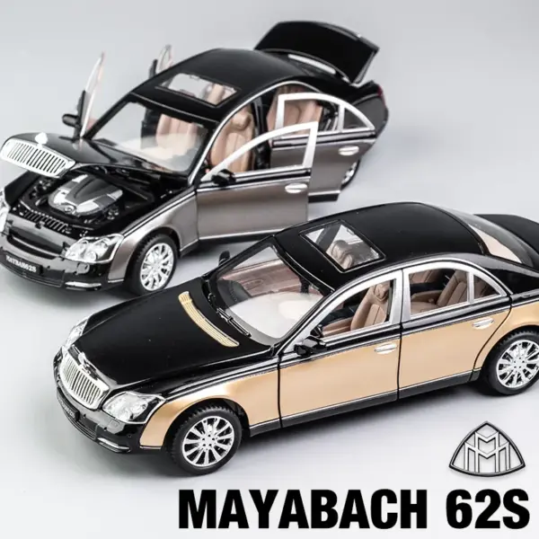 1:24 Maybach 62s Alloy Model Car - Image 5