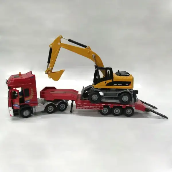1:50 Scale Metal Flatbed Trailer Model - Image 15