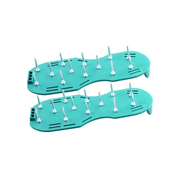 Garden Nail Shoes with Steel Spikes and Brush - Image 3