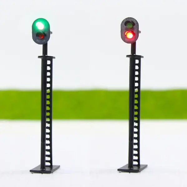 5pcs Model Railway Block Signals Green Red LEDs - Image 6