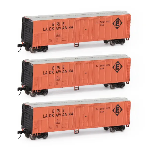 N Scale Evemodel 50ft Steel Reefer Cars Pack of 3 - Image 8