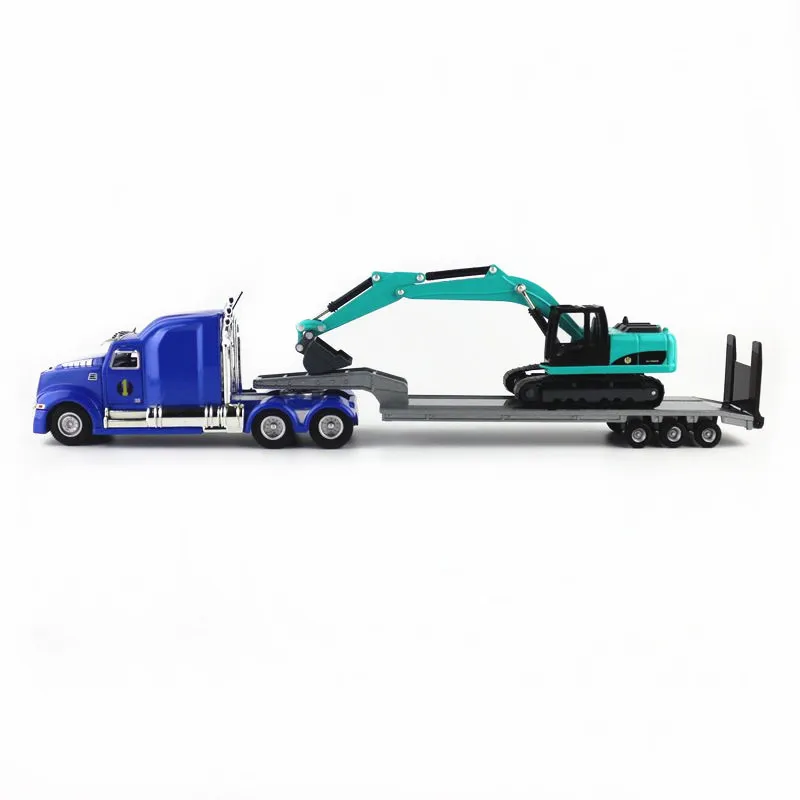 1:50 Scale Flatbed Trailer Model Vehicle 10 1:50 Scale Flatbed Trailer Model Vehicle - Image 10