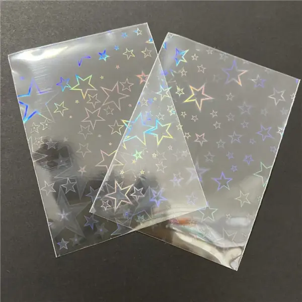 50pcs 65x90mm Holographic Card Sleeves - Image 4
