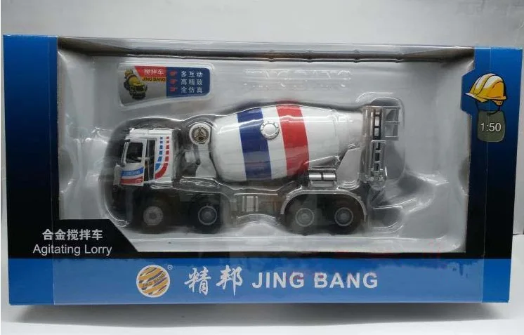 1:50 Scale Alloy Cement Mixer Truck Model 12 1:50 Scale Alloy Cement Mixer Truck Model - Image 12