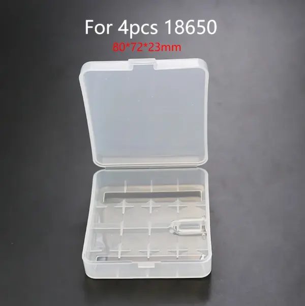 18650 Battery Storage Box Case with Clip - Image 7
