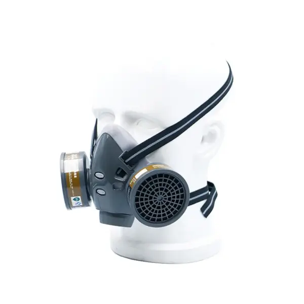 Dual Filter Half Face Respirator Mask - Image 2