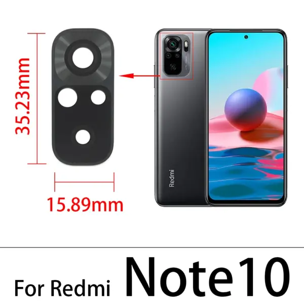 2Pcs Camera Glass Lens for Xiaomi Redmi Note Series - Image 12