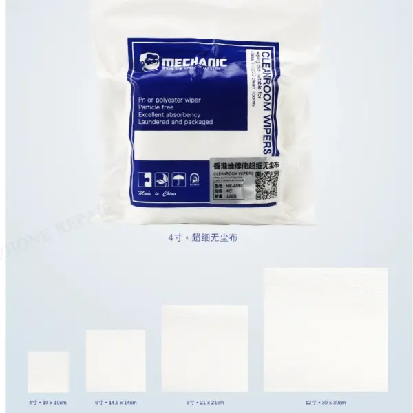 Soft Cleanroom Wiper Cloth for Mobile Repair - Image 3