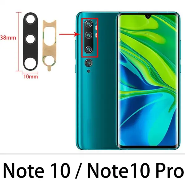 2Pcs Camera Glass Lens for Xiaomi Redmi Note Series - Image 22