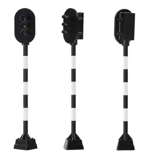 10pcs OO HO Scale 1:75 LED Crossing Signals - Image 4