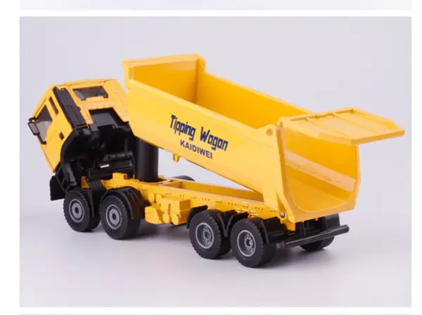 1:50 Scale Alloy Dump Truck Model - Image 4