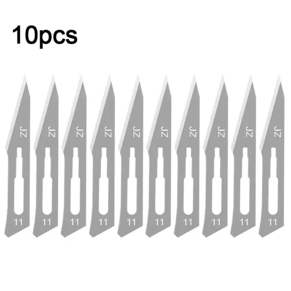 Carbon Steel Scalpel Knife Set with Handle - Image 4