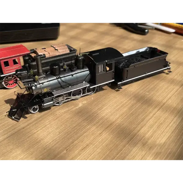 Diecast Metal 3D Mine Forest Locomotive Model - Image 3