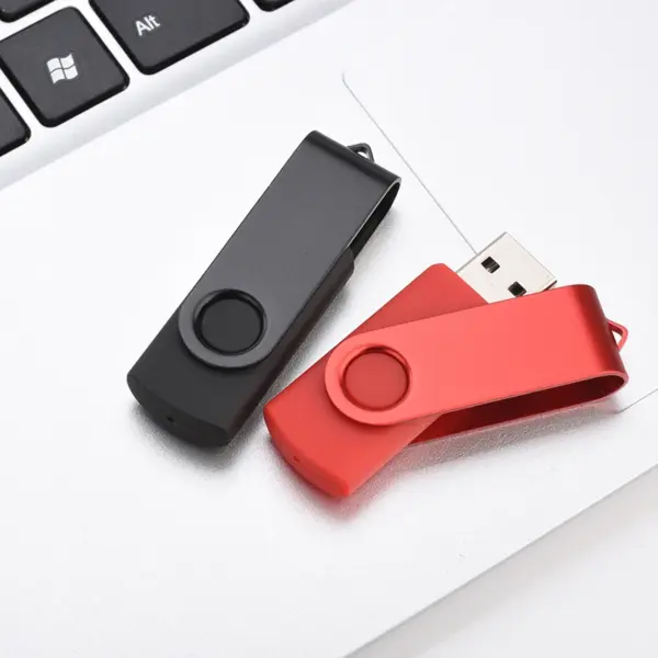 USB Flash Drive 64GB Silver Waterproof Memory Stick - Image 4