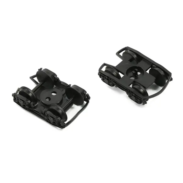 Evemodel 12pcs HO Scale 1:87 Wheelsets - Image 3