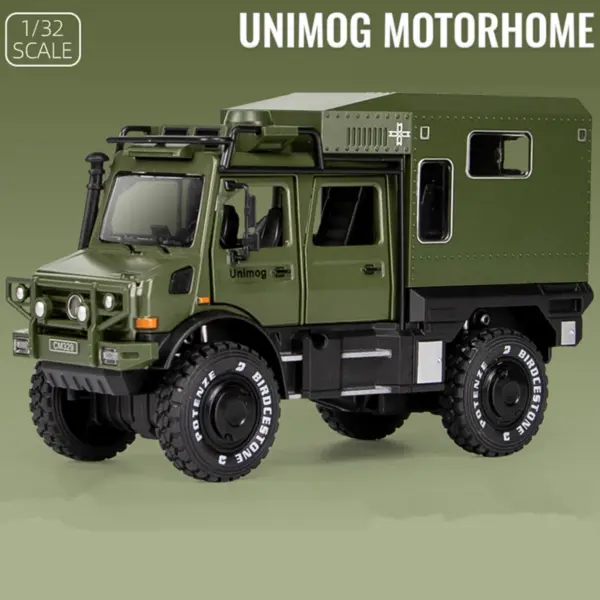 1/32 UNIMOG U4000 Diecast Off-road Model - Image 9