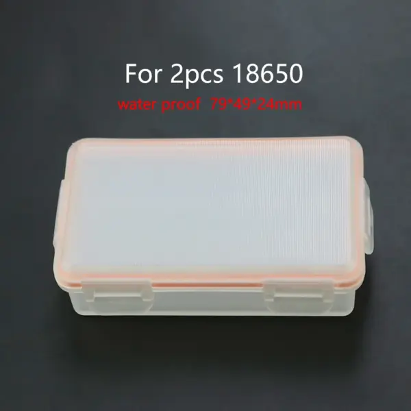18650 Battery Storage Box Case with Clip - Image 6