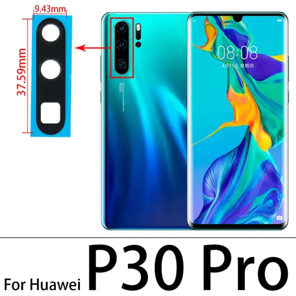 Huawei P20 P30 P40 Series Rear Camera Glass Lens Set - Image 15