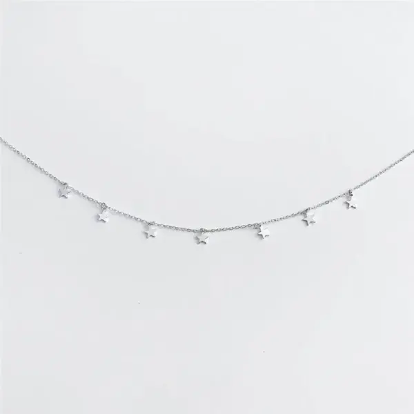 Tiny Heart Choker Necklace in Zinc Alloy - Image 27