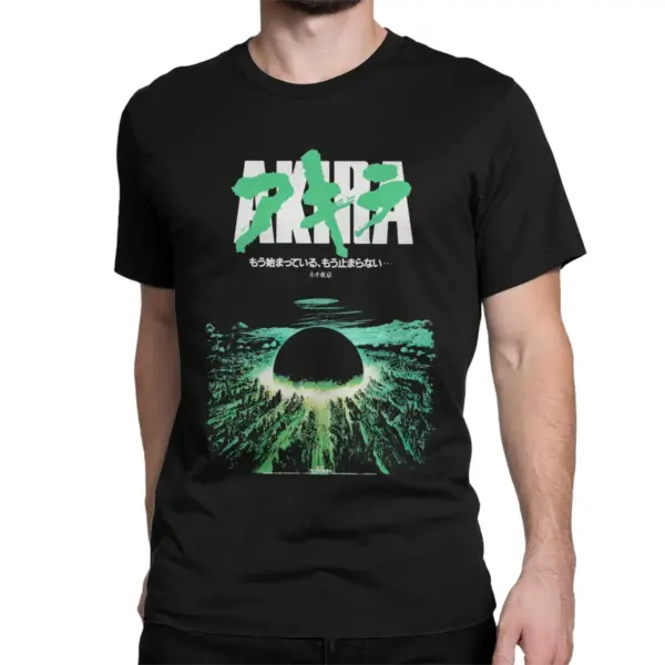 Akira Green Casual Men’s Cotton T-Shirt - Image 3