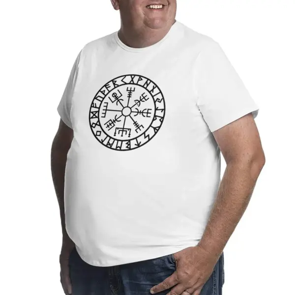 Vegvisir Runes Navigator T-Shirt for Men - Image 3