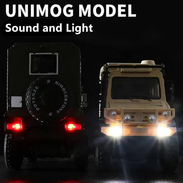 1/32 UNIMOG U4000 Diecast Off-road Model - Image 5
