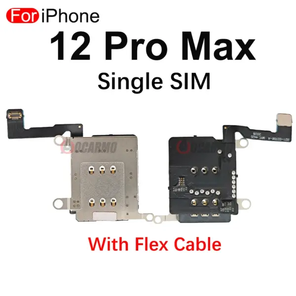 iPhone SIM Card Tray Flex Cable Replacement for Models X to 12 Pro Max - Image 19