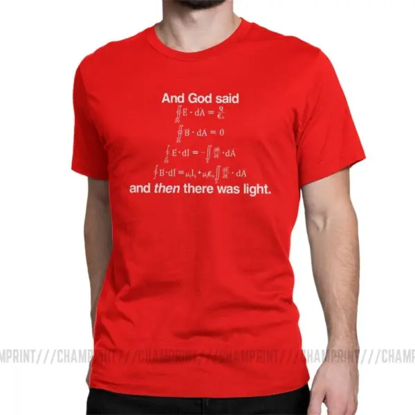 Men's Physics Maxwell's Equations T-Shirt - Image 11