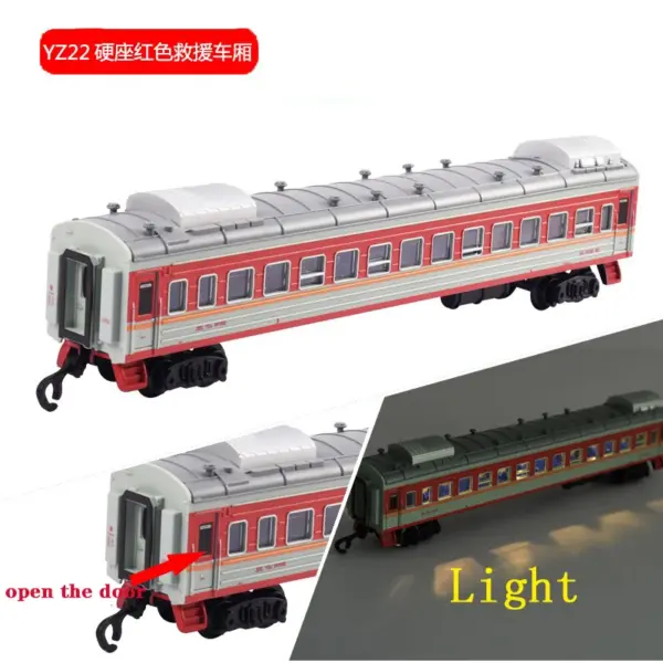 Diecast 1/87 Dongfeng YZ22 Train Model - Image 2