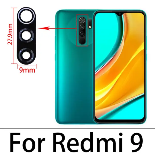 Dual Rear Camera Glass Lens for Xiaomi Redmi Note 9 Series - Image 21
