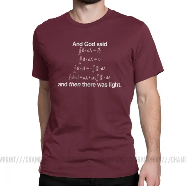 Men's Physics Maxwell's Equations T-Shirt - Image 9