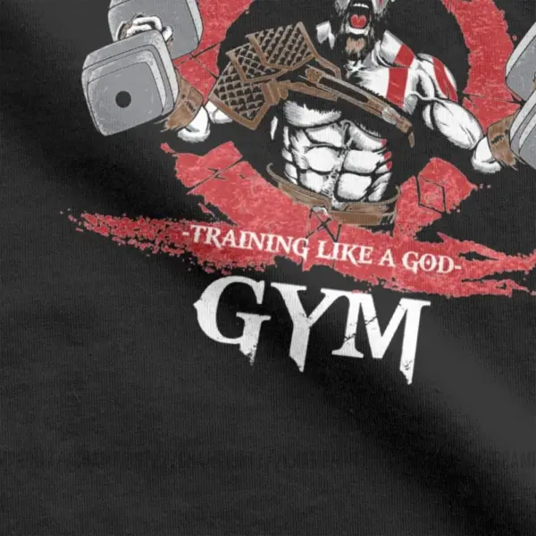 Men's God Of War Kratos Gym T-Shirt - Image 3
