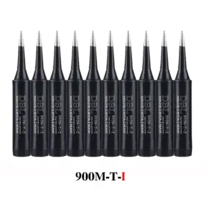 10PCS 900M-T Lead-Free Soldering Iron Tips Set 10 H604297b541284a809e966be3b95652bbI