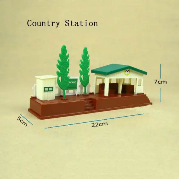 1:87 Scale Cave Railway Crossing Station - Image 9