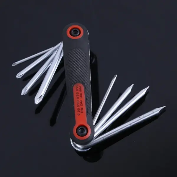 8 in 1 Folding Screwdriver Set and Bits - Image 7