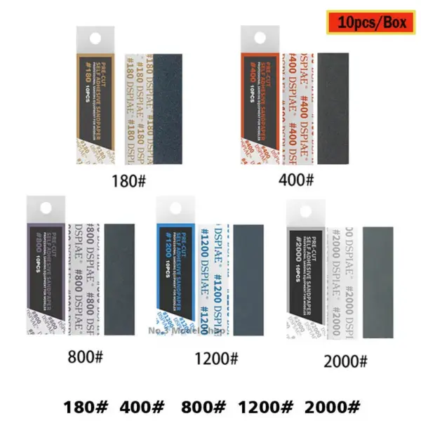 DSPIAE Mecha Military Sandpaper Set of 5/10 Boxes - Image 11