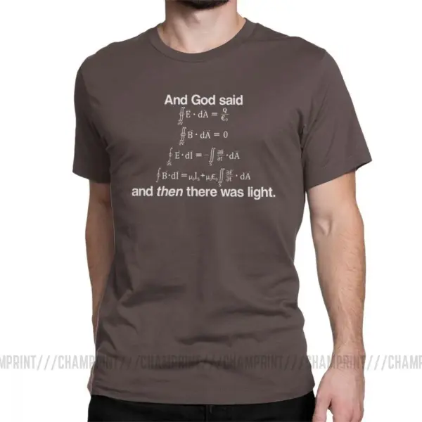 Men's Physics Maxwell's Equations T-Shirt - Image 8