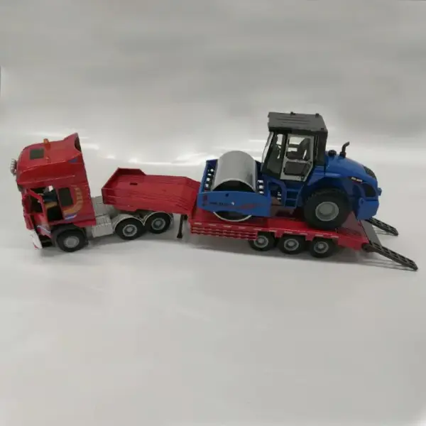 1:50 Scale Metal Flatbed Trailer Model - Image 14