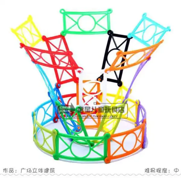 Colorful Building Block Set for Creative Play - Image 5