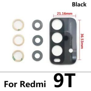 Xiaomi Redmi 9T Rear Camera Glass Lens Replacement 9 H688573baf1d9465bad35846982e231c04