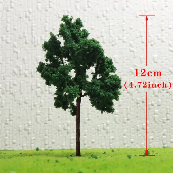 10pcs O Scale Model Trees for Dioramas - Image 5