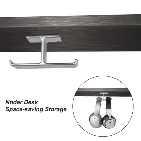 Aluminum Headphones Stand and Wall Hook - Image 3