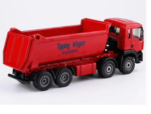 1:50 Scale Alloy Dump Truck Model - Image 6