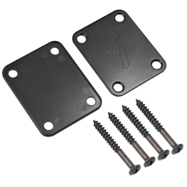 Stainless Steel 4-Bolt Guitar Neck Plate - Image 5