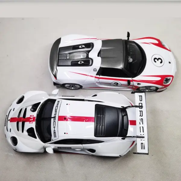 WELLY Diecast Alloy Porsche 911 992 Model 1/24 - Image 3