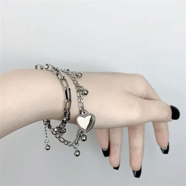 Heart Adjustable Charm Bracelet for Women - Image 13