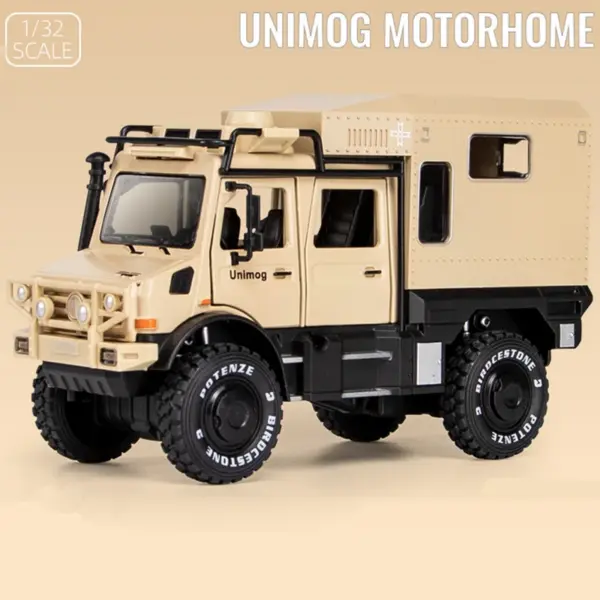 1/32 UNIMOG U4000 Diecast Off-road Model - Image 8