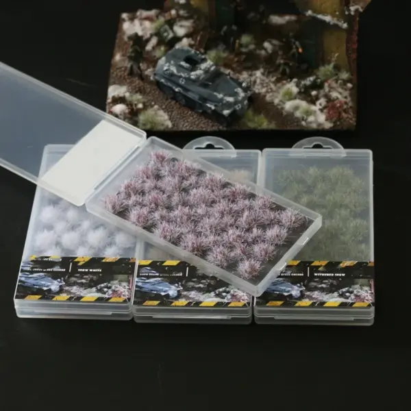 5mm Snow Grass Flock for HO Train Diorama - Image 5