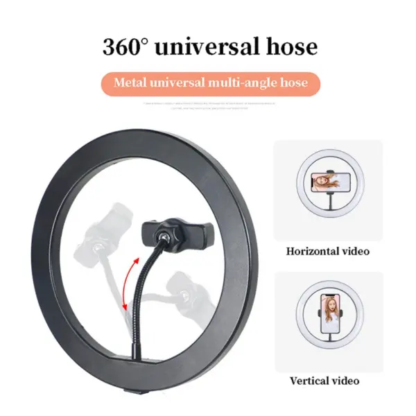 Smartphone and DSLR Photography Tripod with Ring Light - Image 4