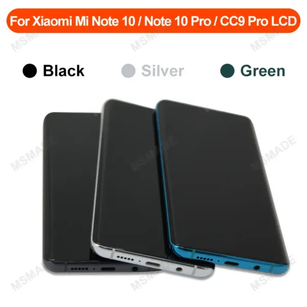 Xiaomi Note 10 AMOLED LCD Screen Replacement - Image 4
